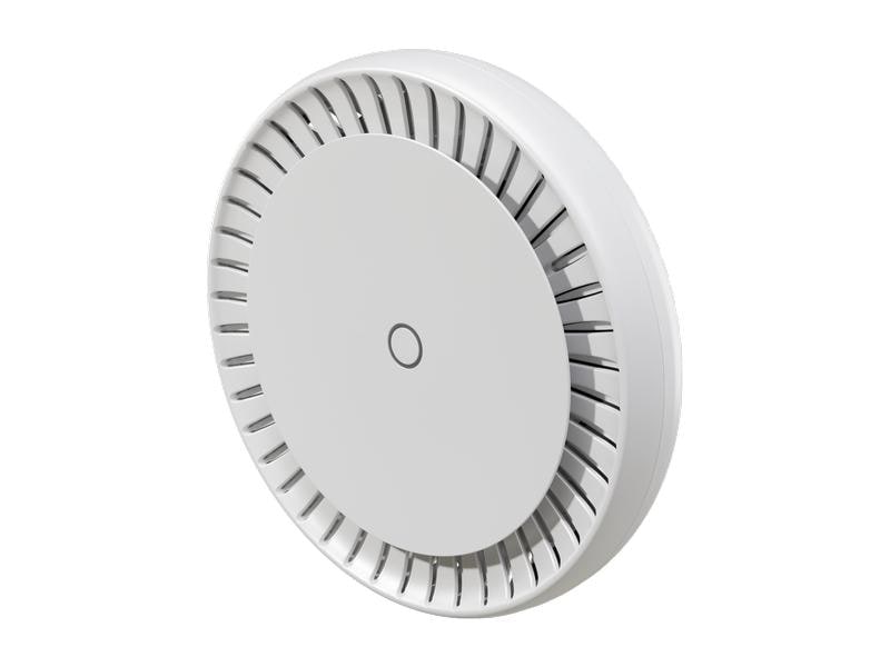 MikroTik Access Point cAP ax Der meistverkaufte Decken-Access-Point ist zurück – stärker als je zuvor! Eine neue Generation kabelloser Grossartigkeit für Ihr Büro, Hotel, Einkaufszentrum oder andere Einrichtungen in überfüllten Bereichen.
