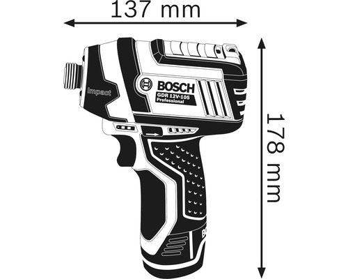 Bosch Professional GDR 12V-105 1/4