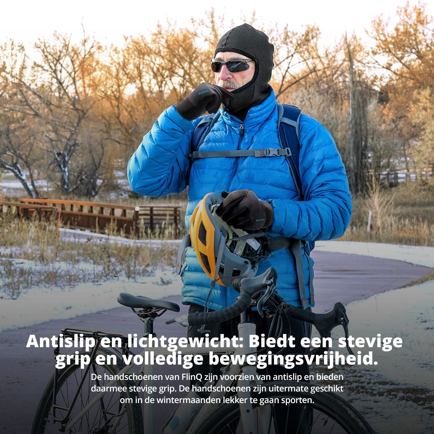 FlinQ Wind/Waterdichte Outdoor handschoenen