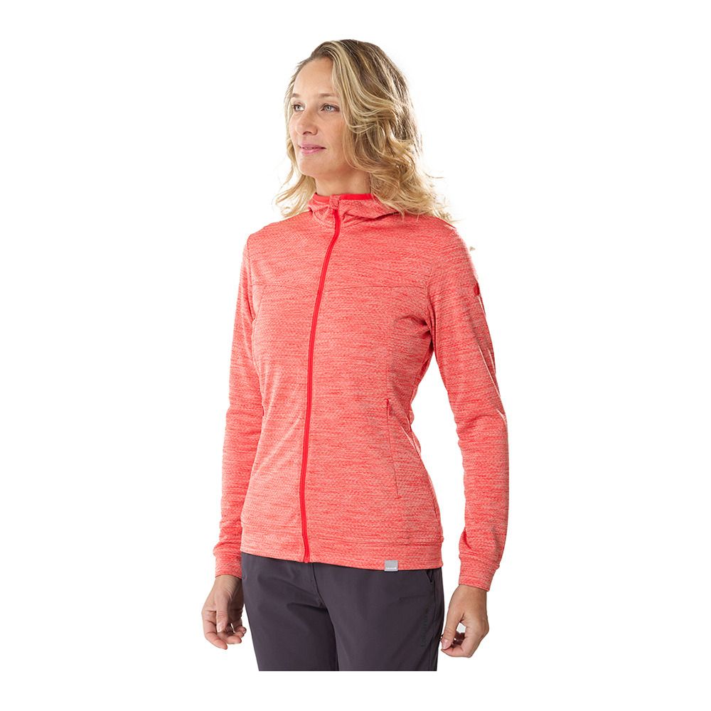Lafuma SKIM SHIELD HOODIE W - Polaire Femme scarlet pink