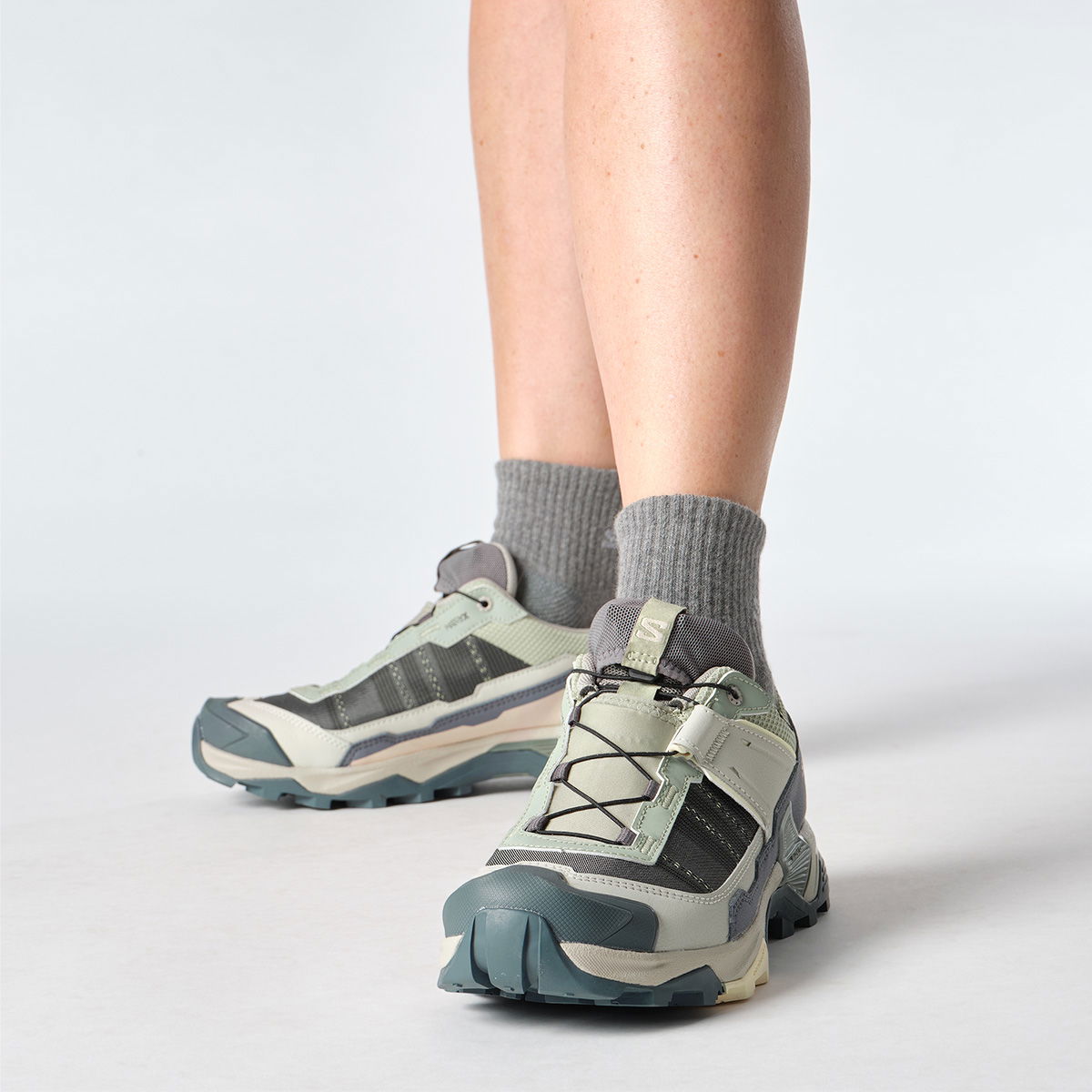 Salomon X Ultra 5 GTX vandresko, dame (Seagrass Turbulence)