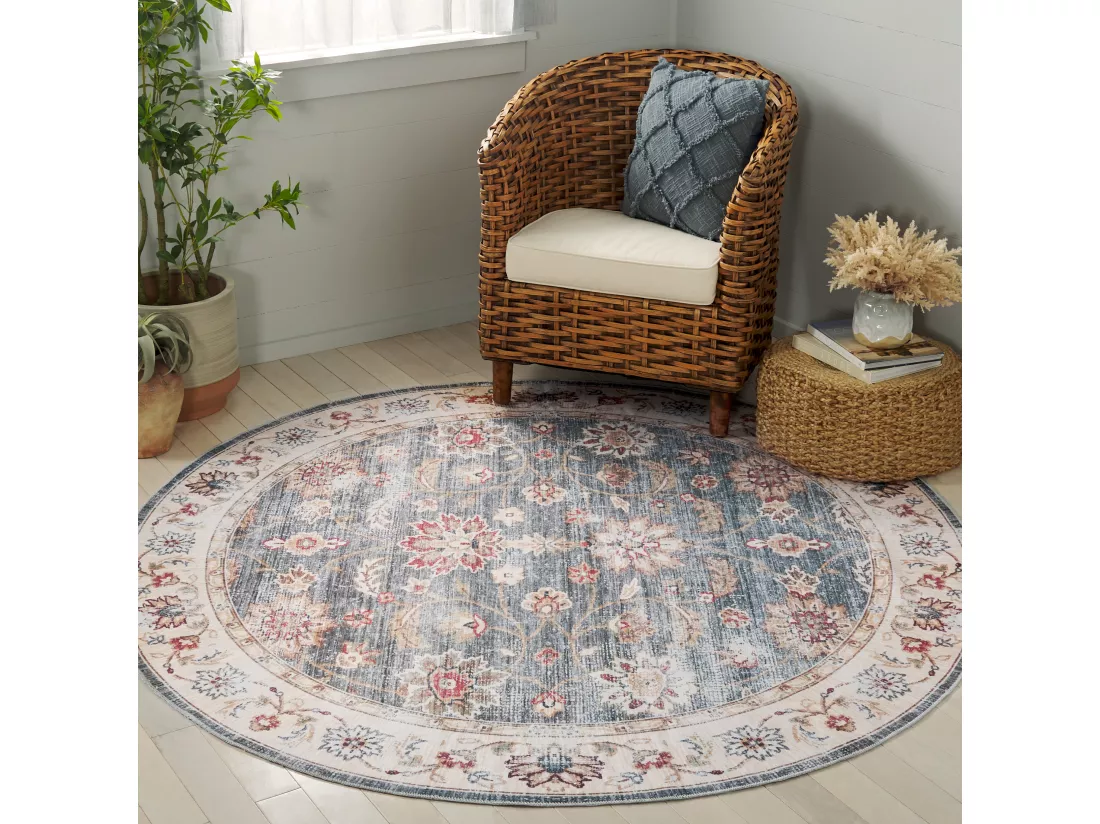 Tapis Green & Beige 183 X 183 cm - Petra