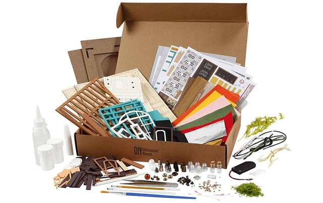 creativ company Kreativset »Mini-Haus Kaffeestu«