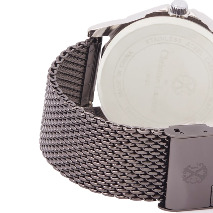 Montre à quartz - Alliage - Noir