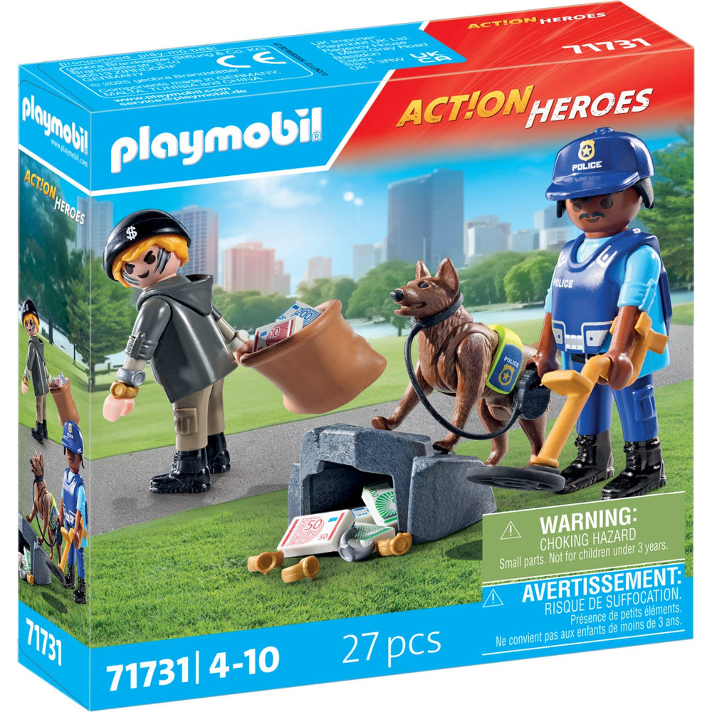 Køb Playmobil® Police Search With Dog