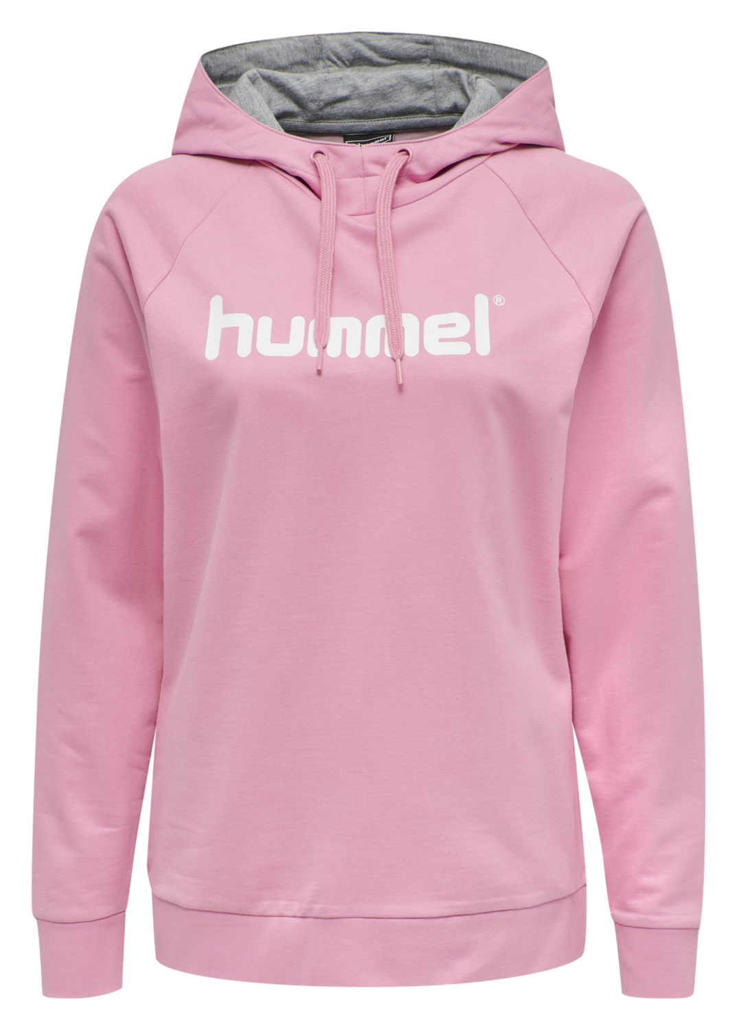 HUMMEL GO COTTON LOGO HOODIE WOMAN