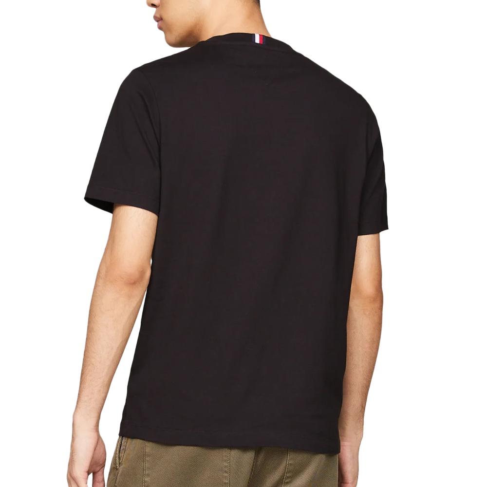 Tommy Hilfiger T-shirt Noir Homme Tommy Hilfiger Pocket