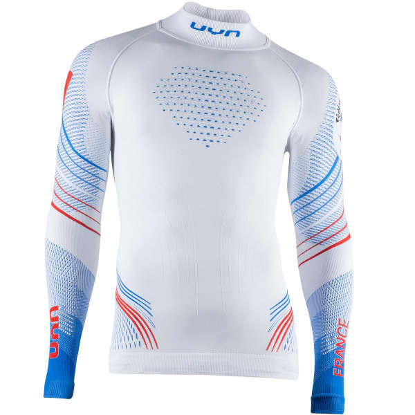 T-shirt thermique UYN NATYON 2.0 UW SHIRT LG SL TURTLE NECK FRANCE