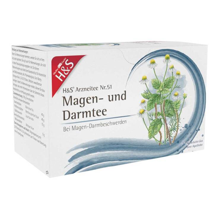 H&S® Magen- und Darmtee Filterbeutel, 20X2.0 g