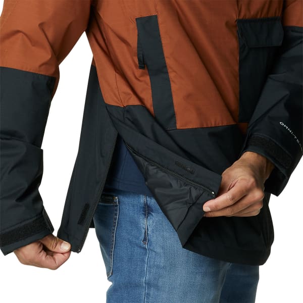 Veste COLUMBIA BUCKHOLLOW INSULATED ANORAK DARK AMBER, BLACK
