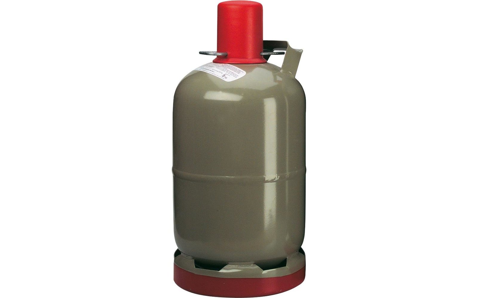 Gasflasche Stahl 5 kg Leergewicht