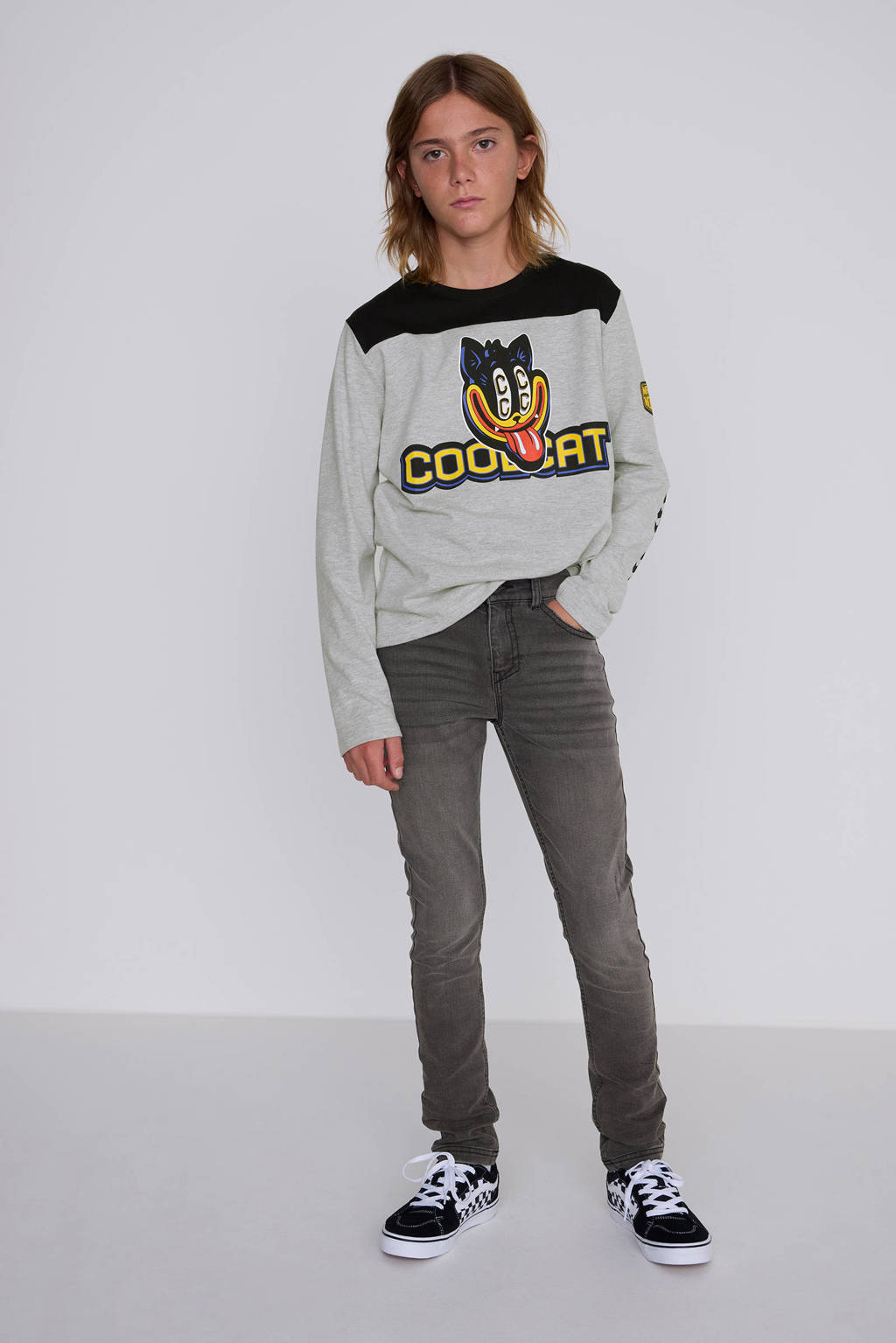 Coolcat Skinny Jeans Dexx Grijs