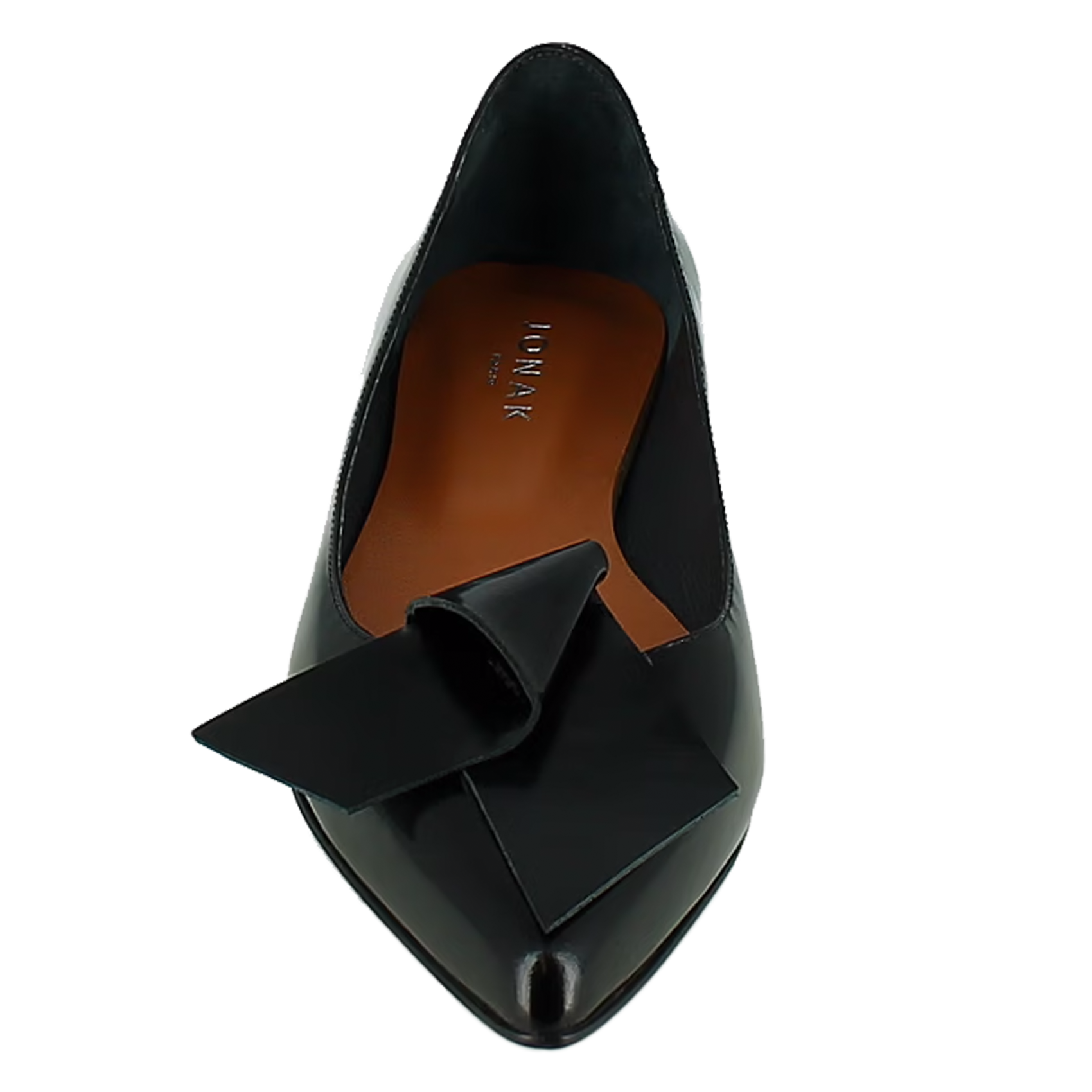 DEMO - Ballerines en cuir | Noir