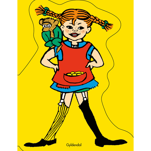 Gyldendal Pippi Langstrømpe - Figurbog