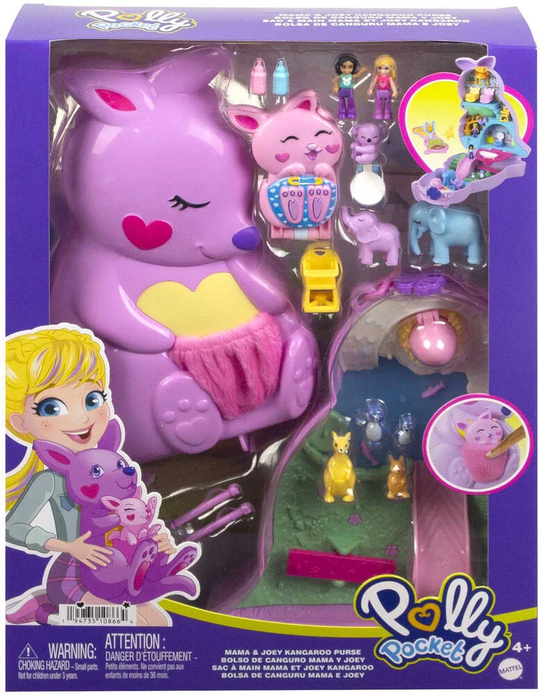 POLLY POCKET  - SAC SURPRISES KANGOUROU