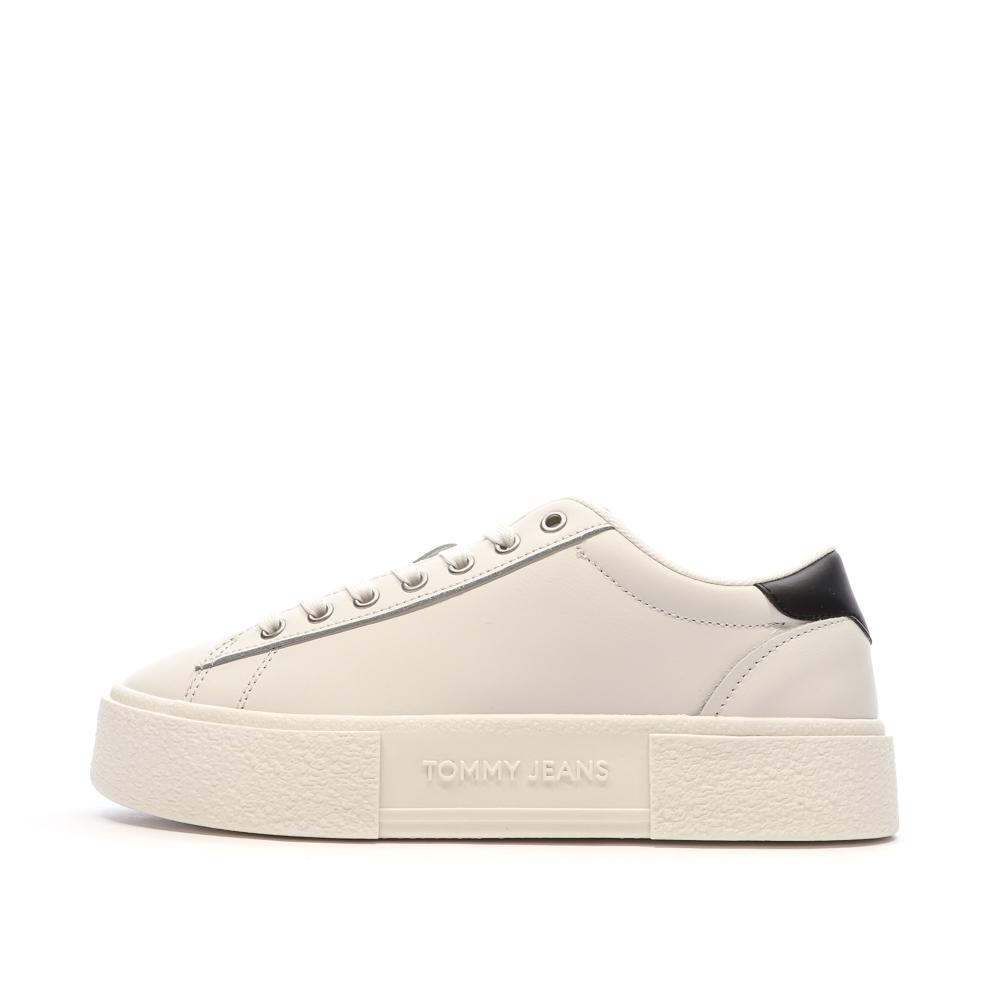 Tommy Hilfiger Baskets Noires Femme Tommy Hilfiger Foxing