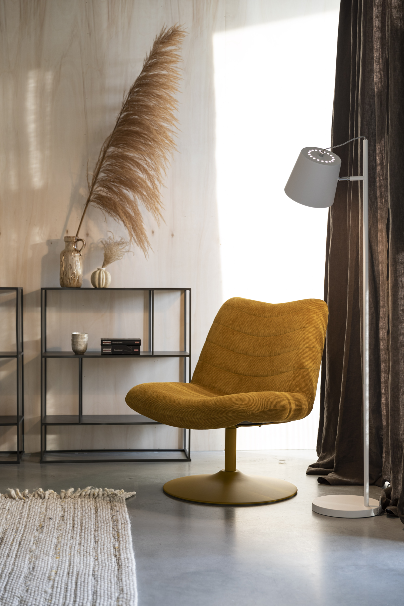 Fauteuil Bubba donkergrijs