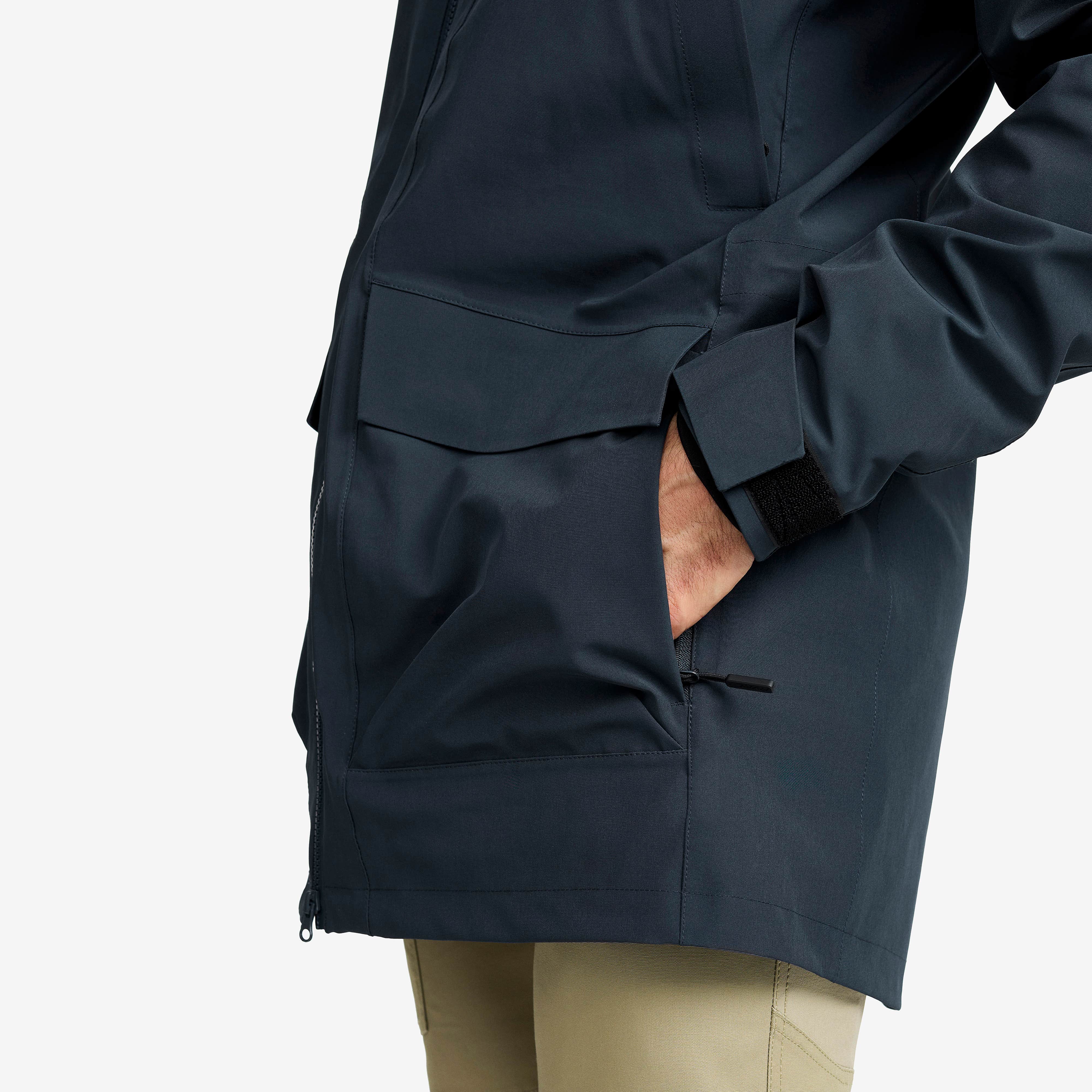 Nevis 2L Parka Herre Blueberry