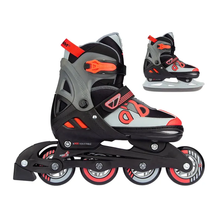 Nijdam Skate/Schaats Combo Red Raider Jr