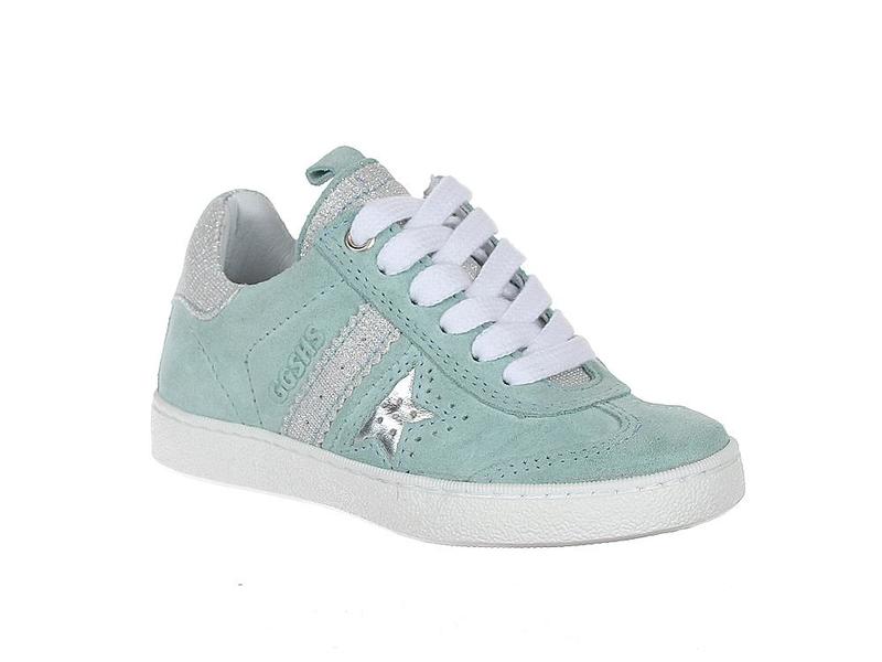 Giga Shoes 9151 Turquoise/argento
