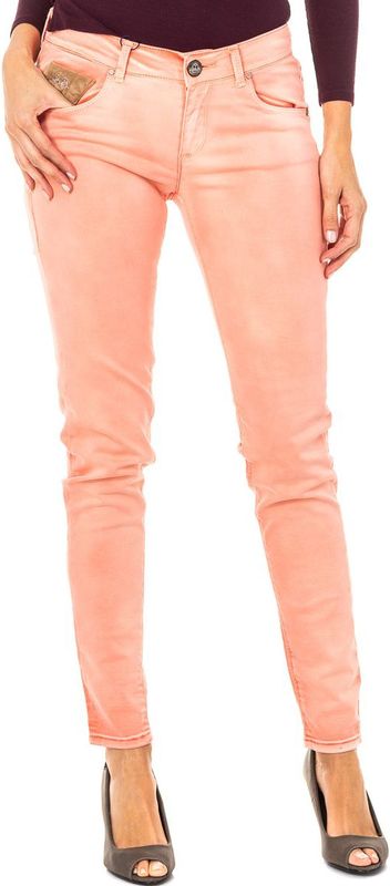 Elastische Broek - Oranje - HWT010 - Skinny