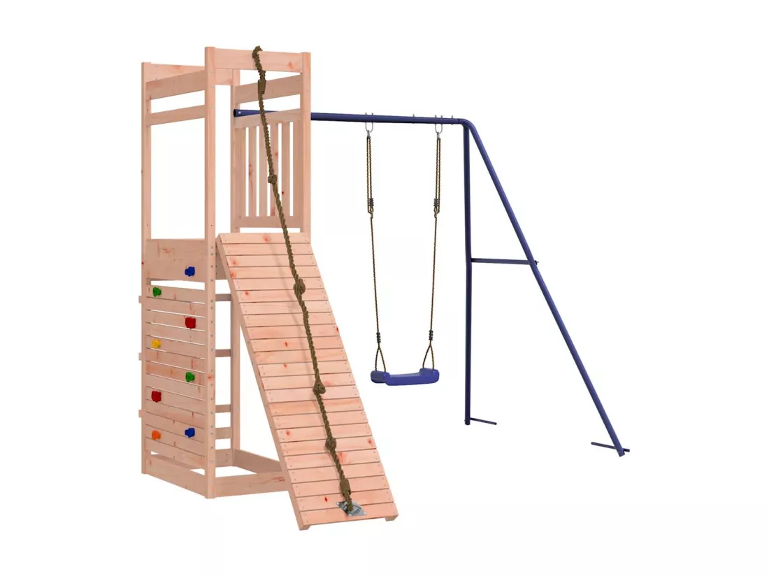 Aire de jeux d'extérieur bois massif de douglas