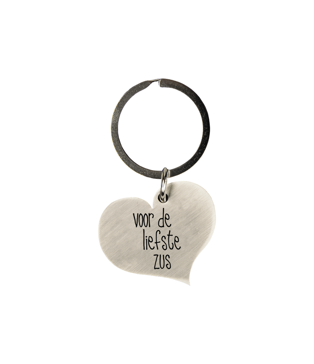 Sleutelhanger Liefste Zus 10cm
