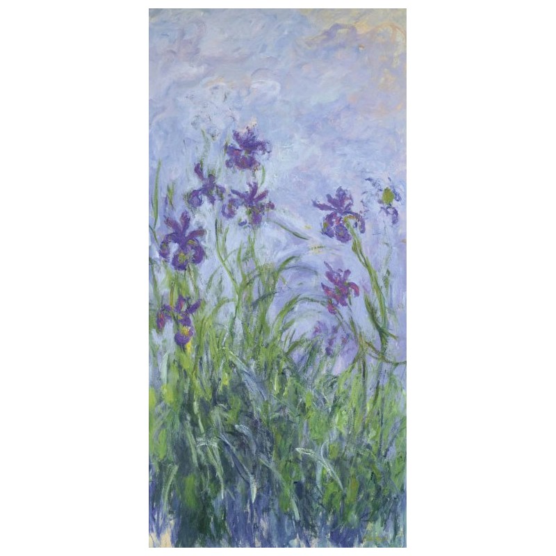 Puzzle 1000 pièces - Monet - Iris mauve