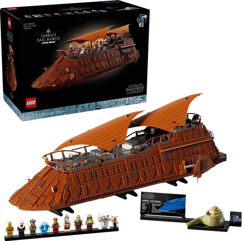 LEGO - Star Wars Jabba's Sail Barge - Bouwpakket - 77 cm - Ultimate Collector Series
