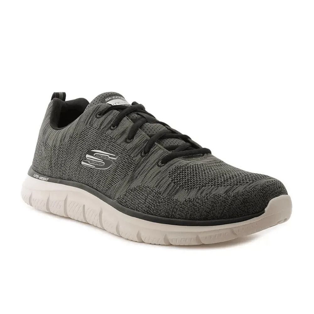 Skechers TRACK FRONT RUNNER - Chaussures training Homme olive/black