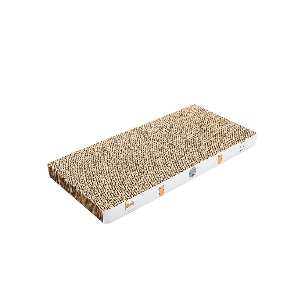 (43x20cm) Krallen Kratzpappe Katzen Kratzbrett   Minze - Braun