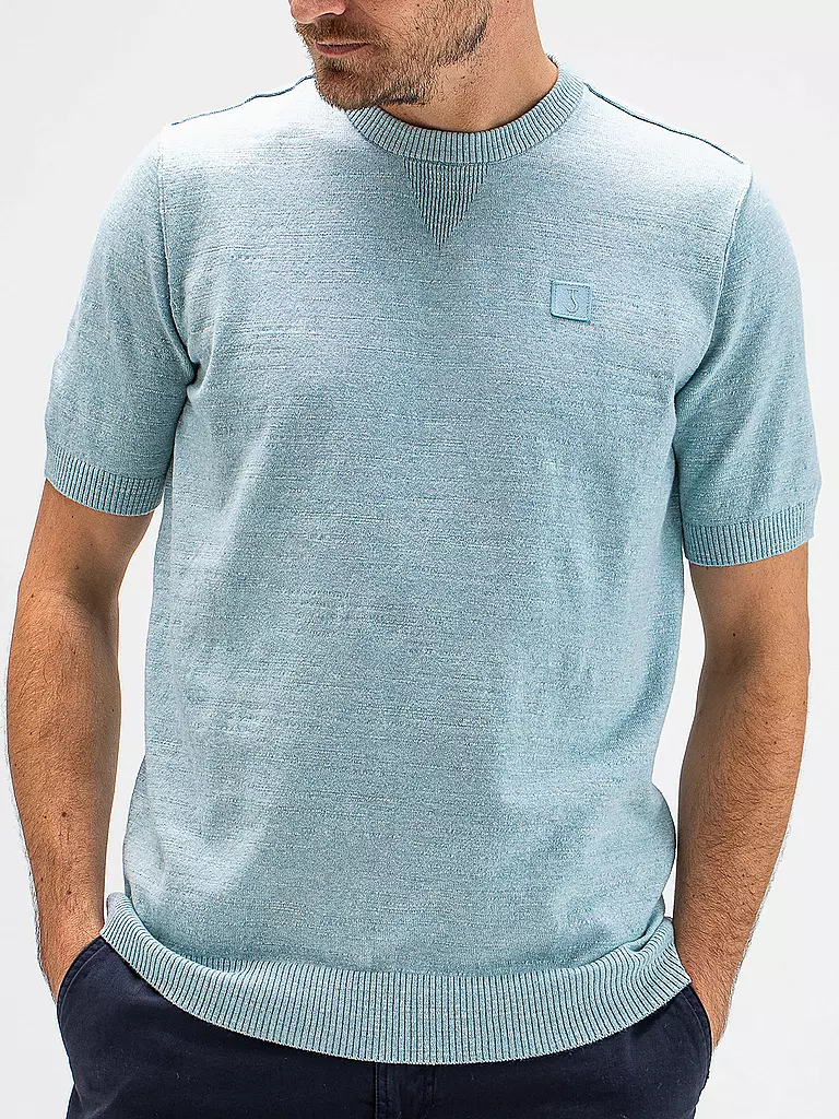 BUTCHER OF BLUE T-Shirt CLIFDEN hellblau