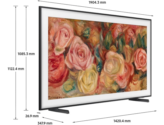 SAMSUNG - TV QLED 4K 214 cm TQ85LS03D The Frame 2024