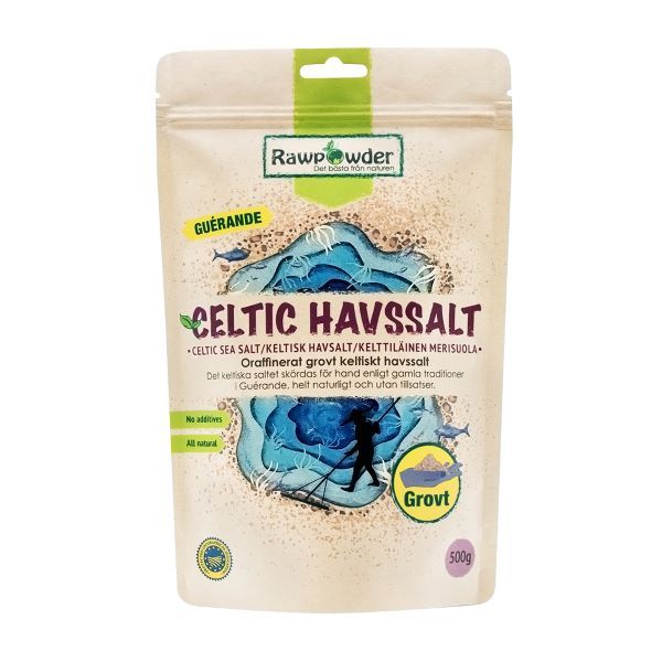 Rawpowder Celtic Havsalt Grovt