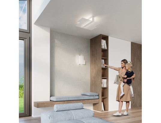 SOLLUX LIGHTING - Applique massimo blanc