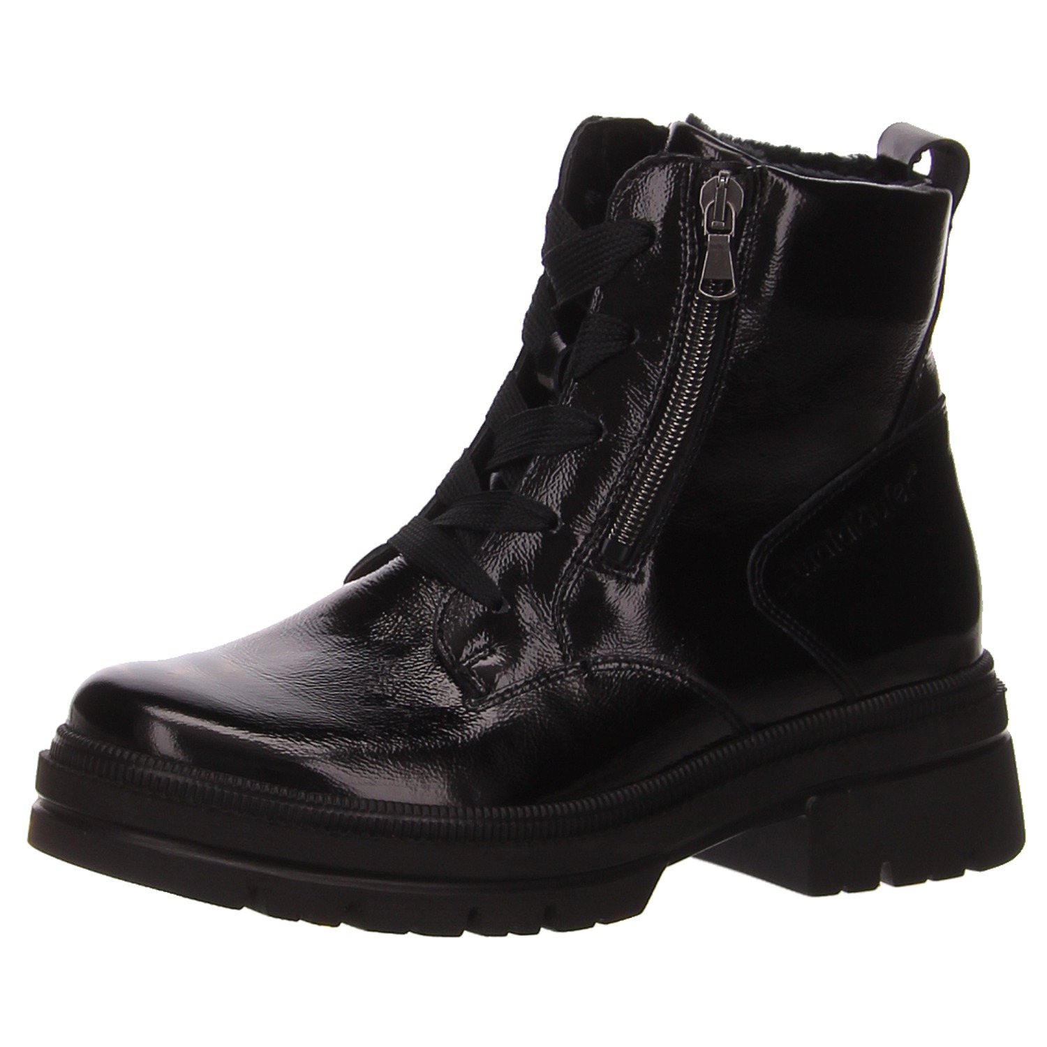 Waldläufer Boots schwarz schwarz
