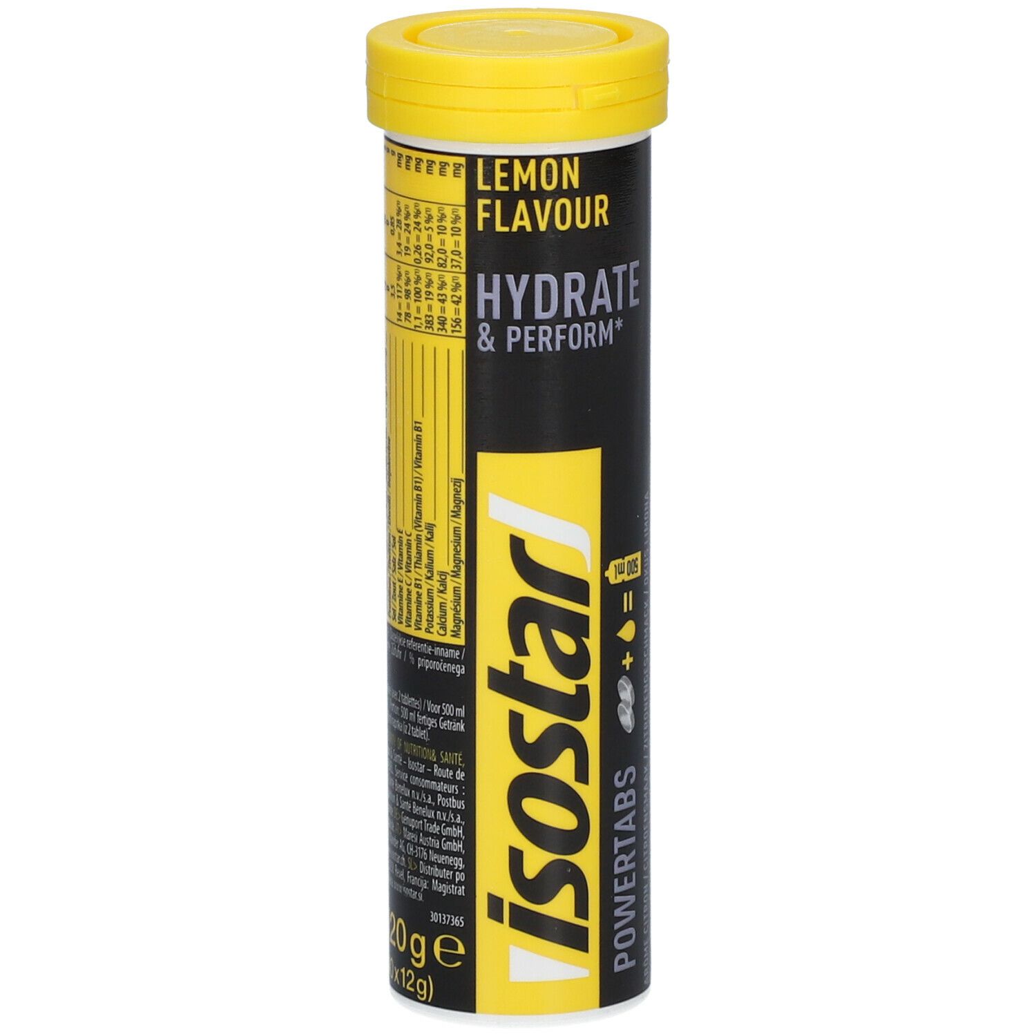 Isostar Fast Hydration Powertabs Zitrone