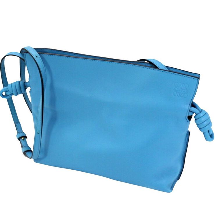 Loewe Vintage Loewe Shoulder Bag Blue