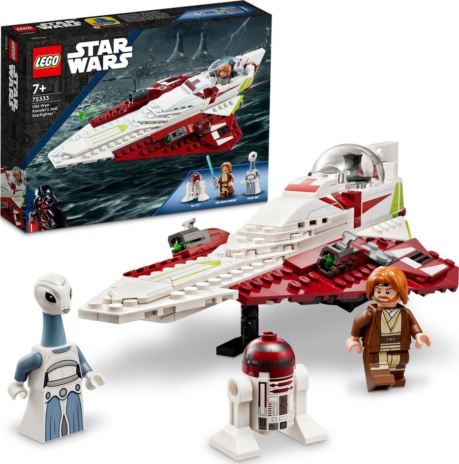 Lego Star Wars - Obi-Wan Kenobis Jedi Stjernejager - 75333