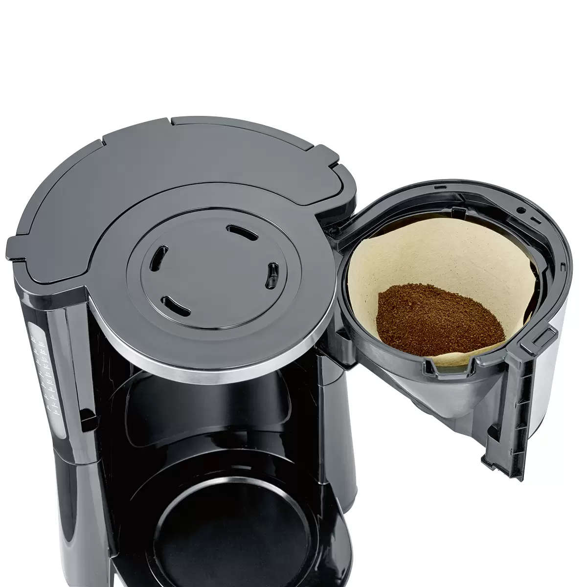 Filterkaffeemaschine Severin KA4826 schwarz,silber