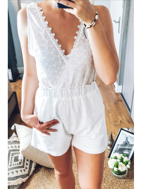Combishort  broderie anglaise New-York