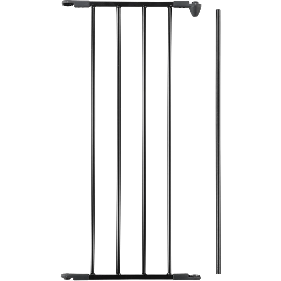 BabyDan Verlängerung für Schutzgitter Flex 33 cm, schwarz