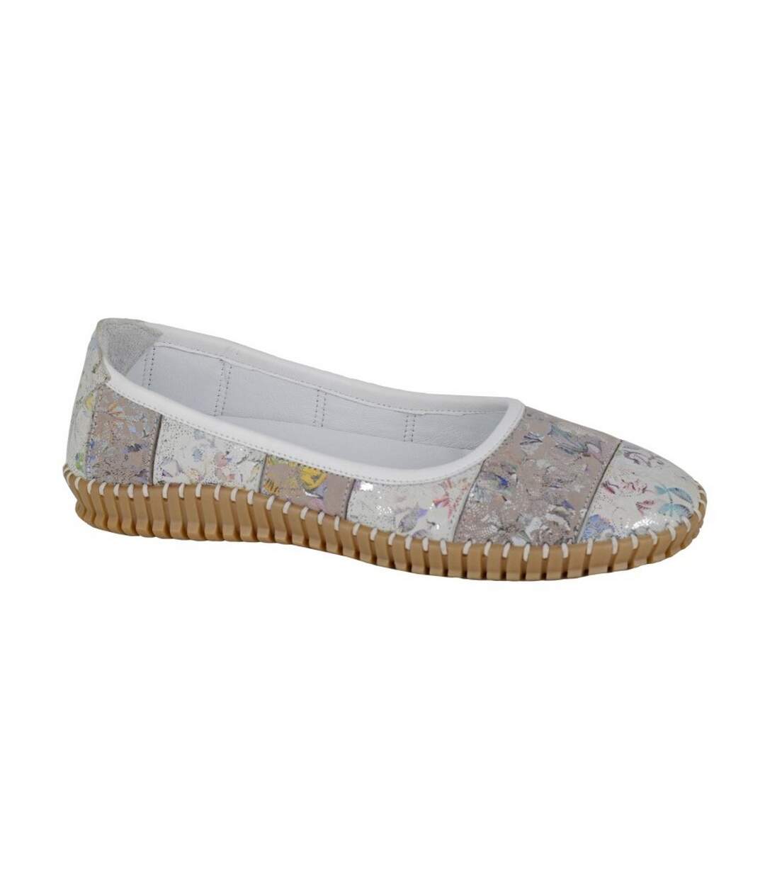 Mod Comfys - Chaussures décontractées - Femme (Gris / Rose) - UTDF2282