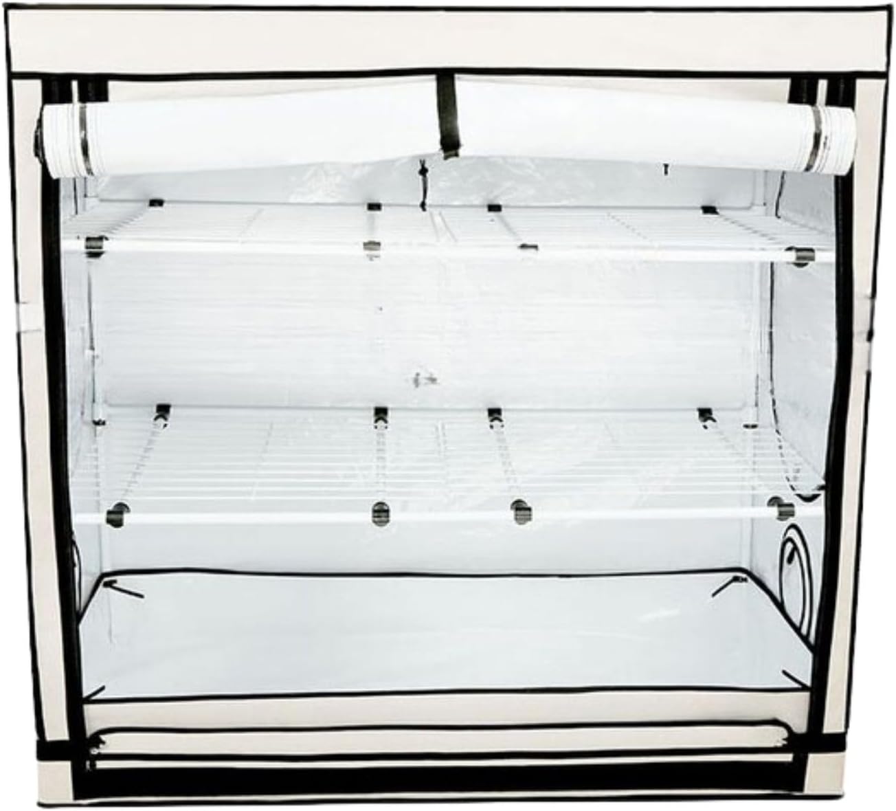 Weedness HOMEbox Ambient Vista Medium - 125x65x120 cm Zuchtzelt Growschrank Growzelt Zuchtbox Gewächszelt Homebox Lichtdicht