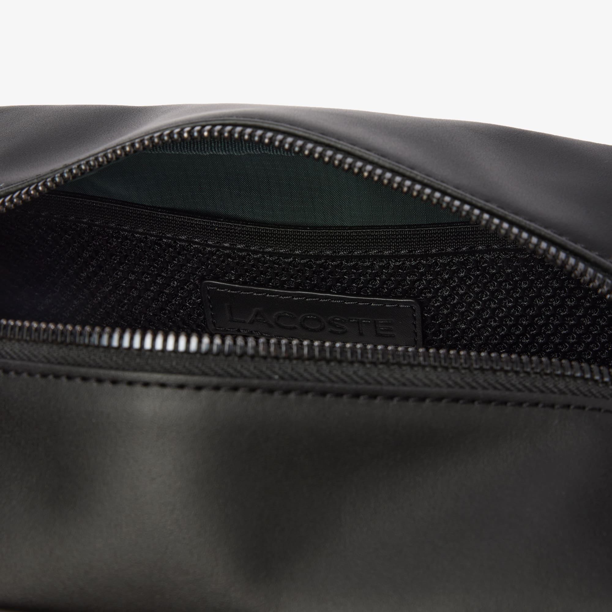 Sac pochette avec imprimé monogramme Sacoches & Pochettes - Noir - Lacoste - Homme