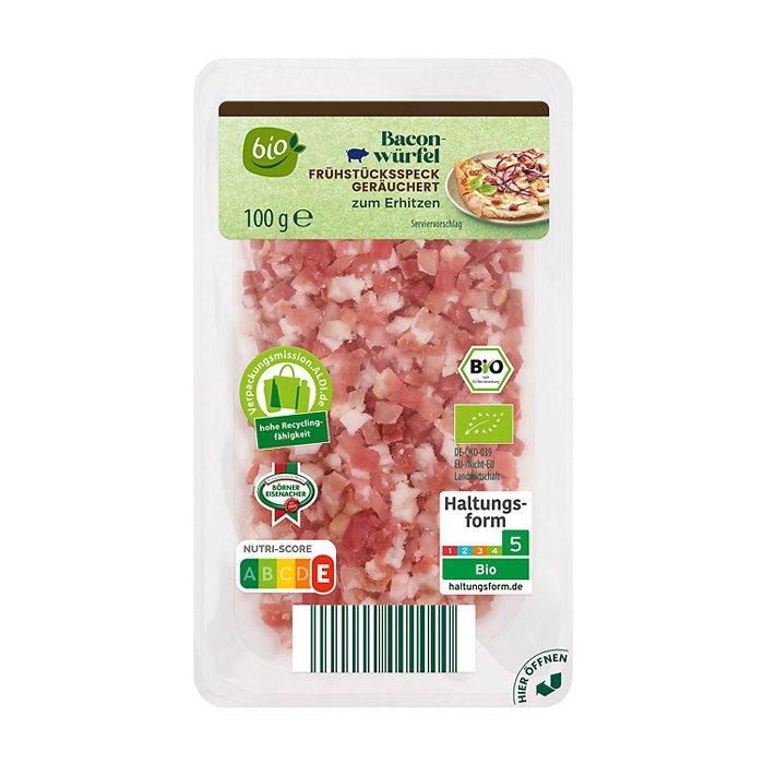 BIO Bio-Baconwürfel 100 g