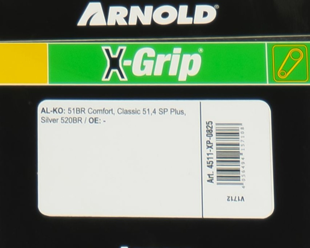 Courroie trapézoïdale x-grip v xpz 825 pour autoportée et tracteur de jardin