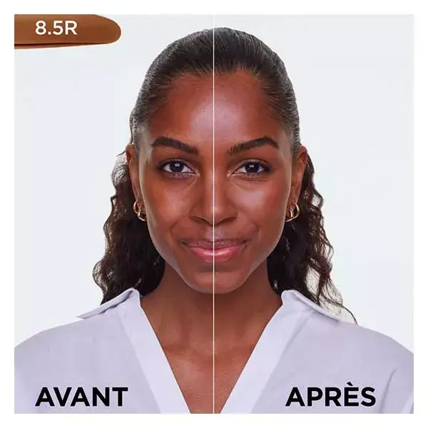 Base Líquida True Match da L'Oréal Paris, nº 8.5R Rosa Pecã, 30ml