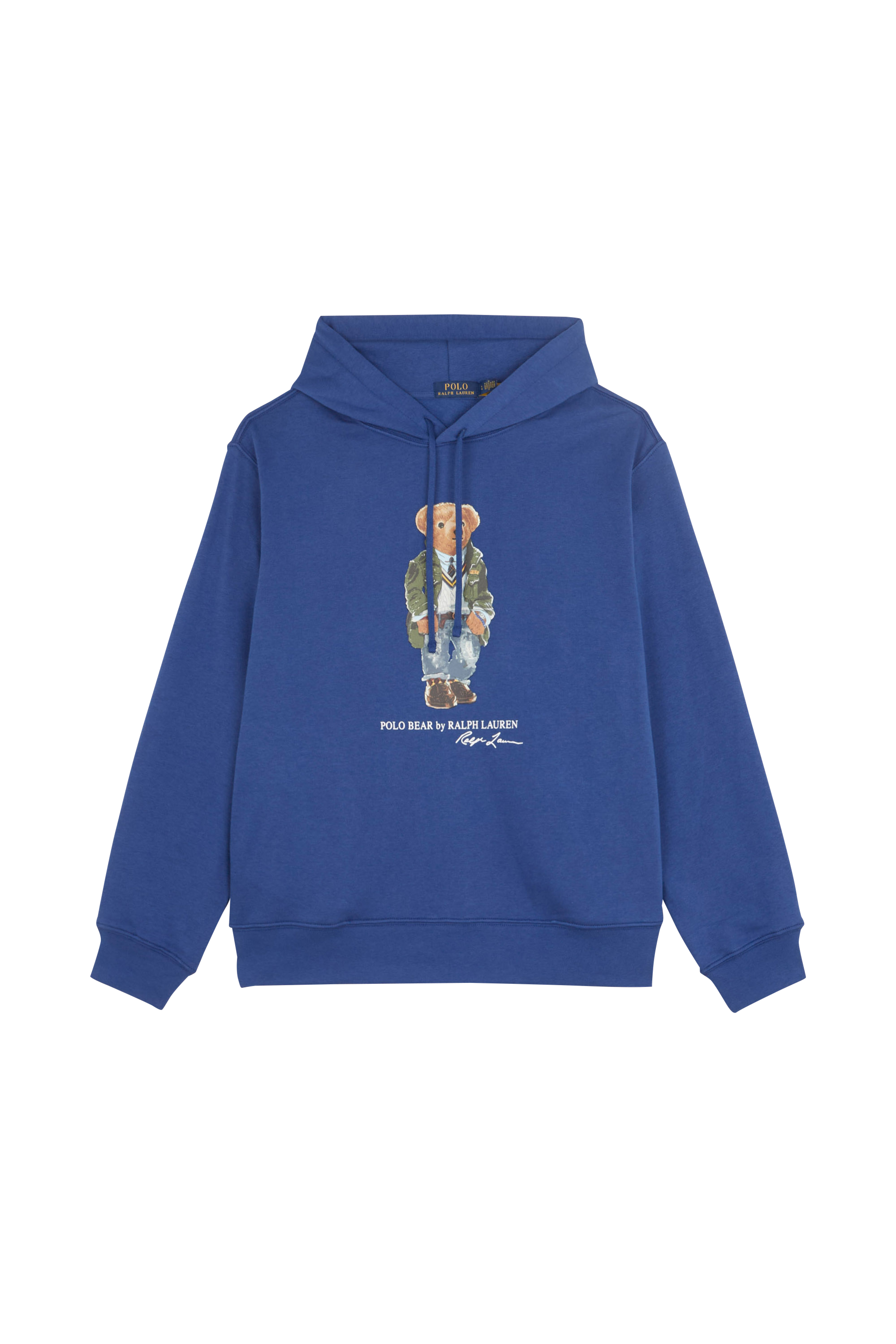 POLO RALPH LAUREN Hoodie GRAPHIC FLEECE-LSL-SWS Bleu