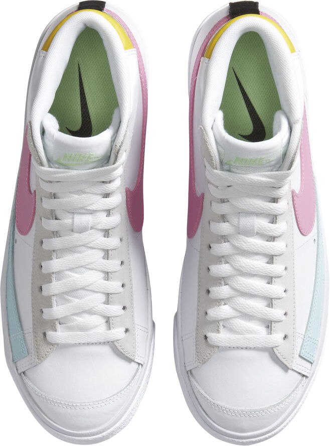 Nike blazer mid '77 White/pink glow-pure platinum
